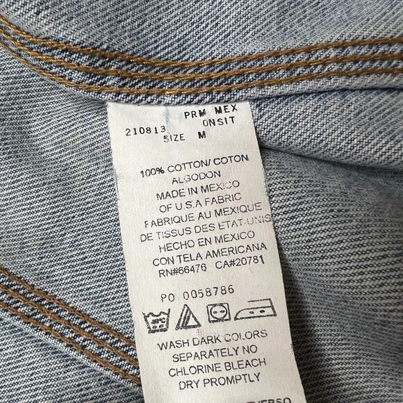 Y2K Tommy Hilfiger Women’s Denim Jacket Size Medium - Picture 3 of 8